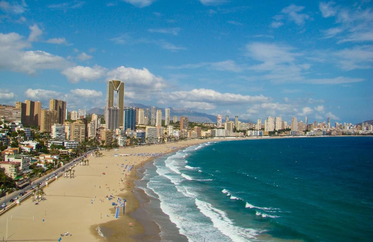 spiaggia ponente benidorm