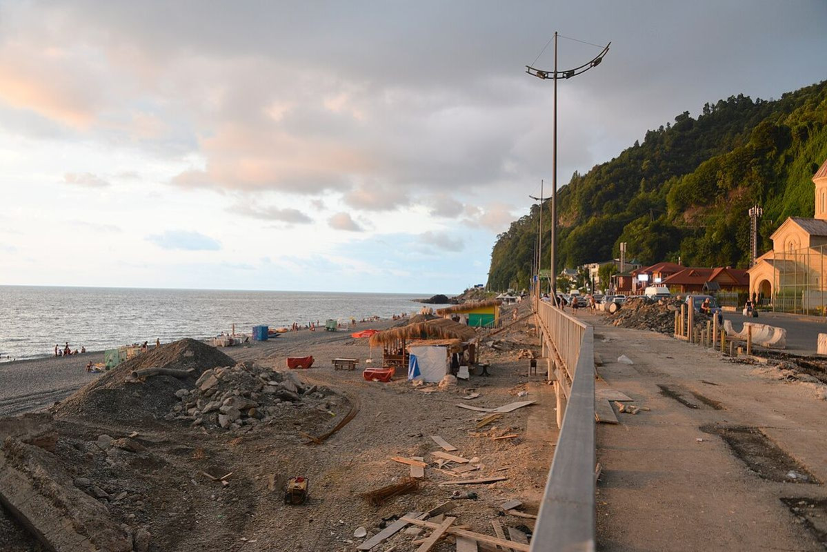 spiaggia sarpi batumi - foto di ?????? ??????????