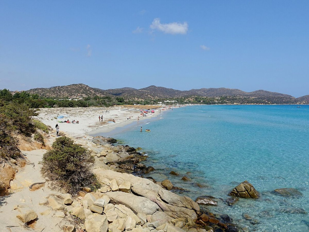 spiaggia simius villasimius - foto di olaf tausch