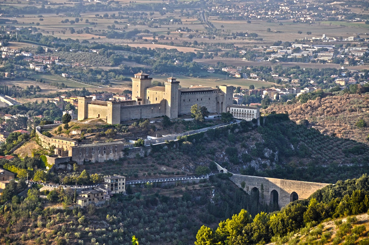 spoleto rocca albornoziana 1