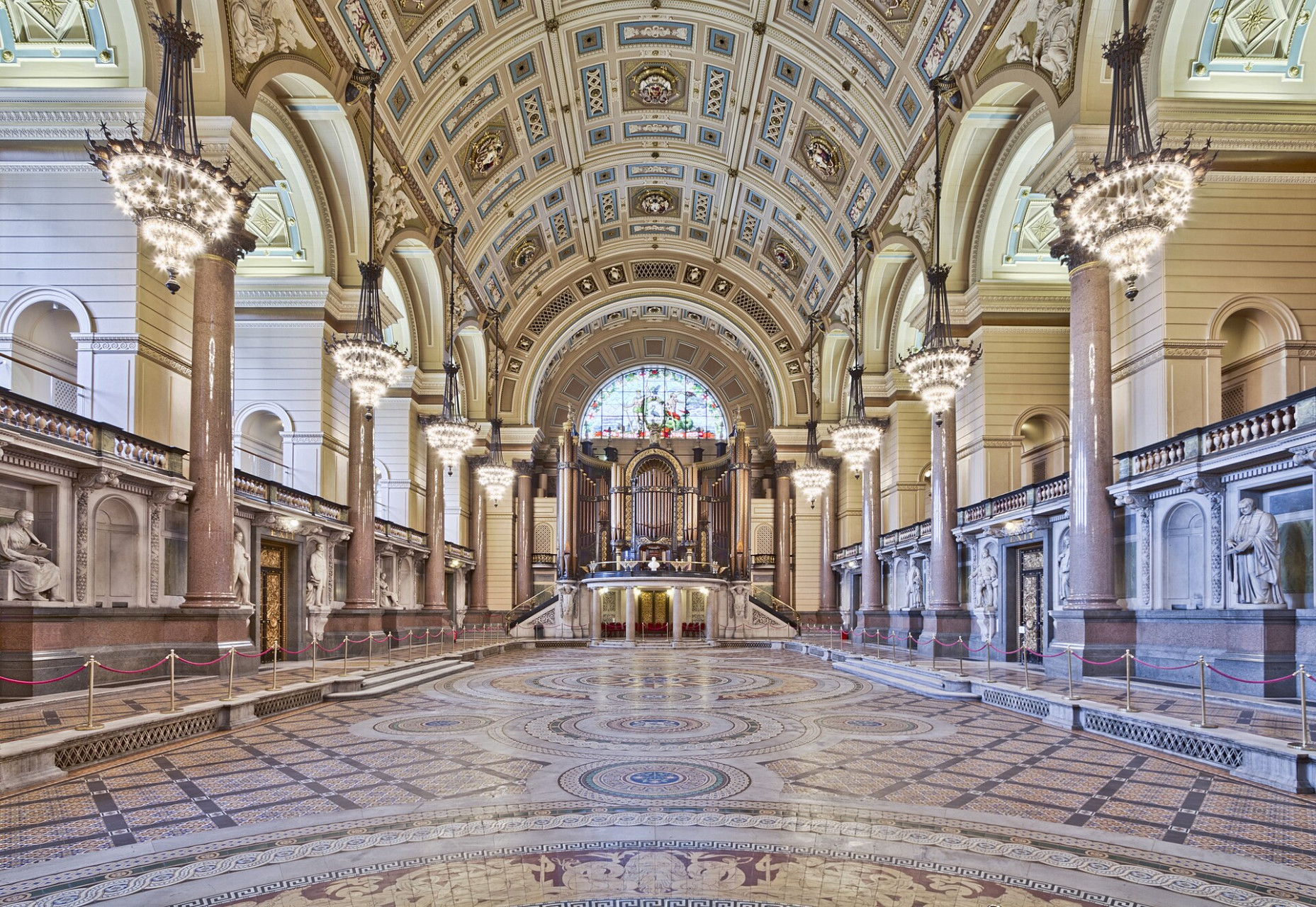 st george s hall liverpool england