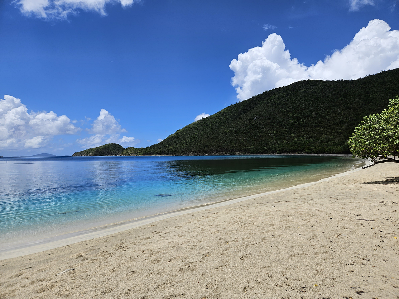 st john usvi beach caribbean