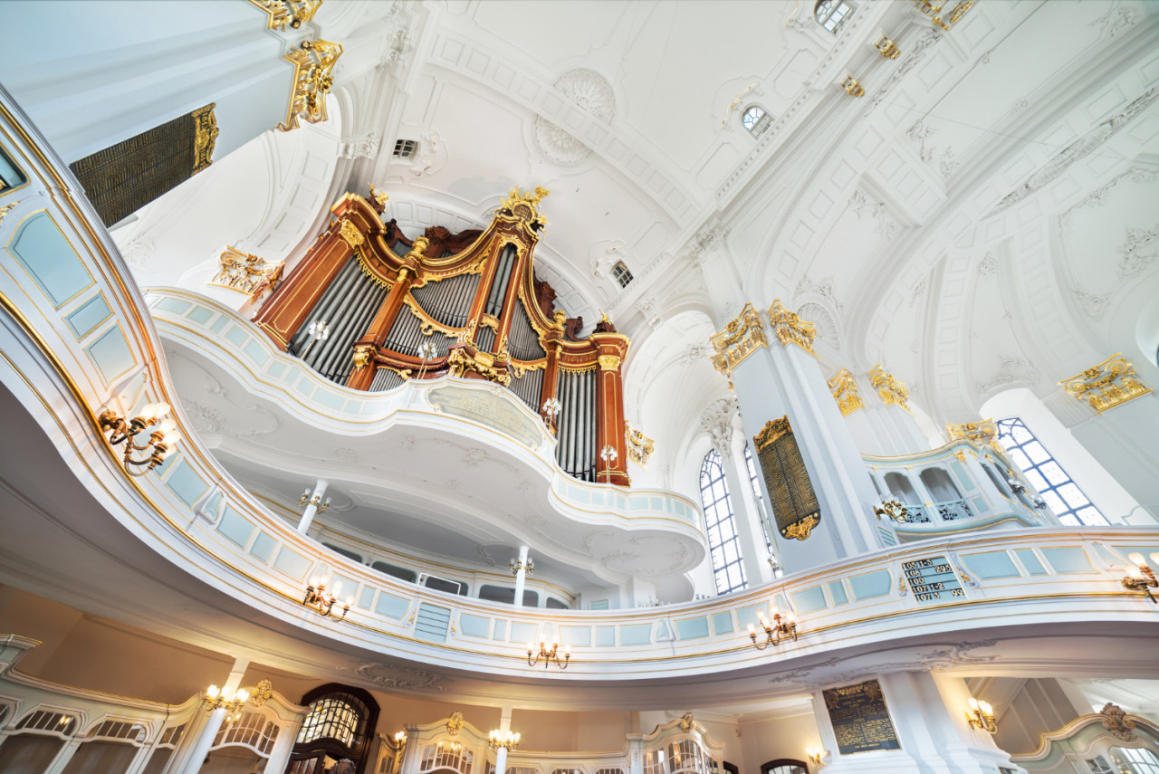 st michael church in hamburg interior