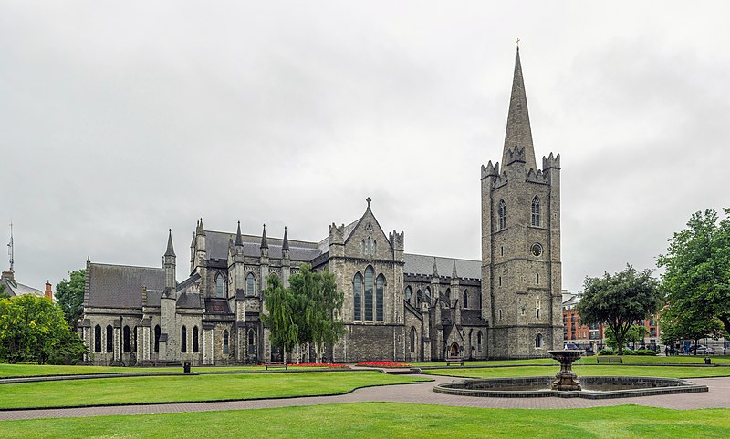 st patrick s cathedral exterior dublin ireland diliff 1
