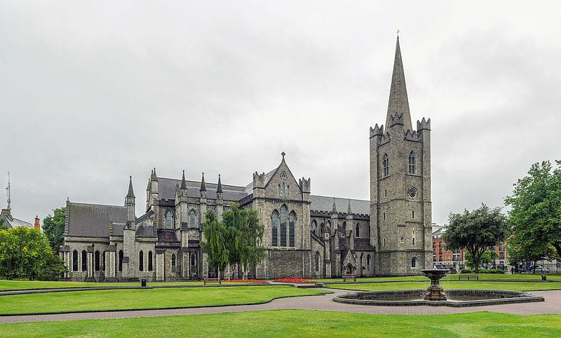 st patrick s cathedral exterior dublin ireland diliff