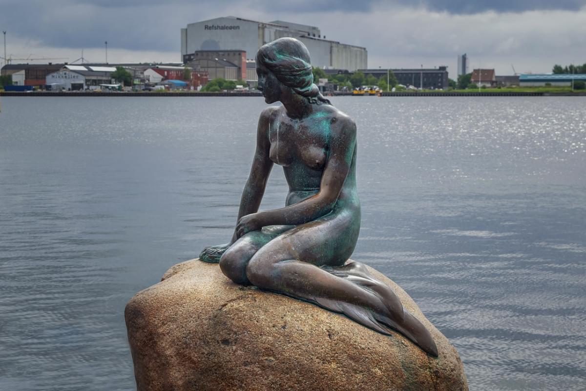 Statua Sirenetta Copenaghen 1