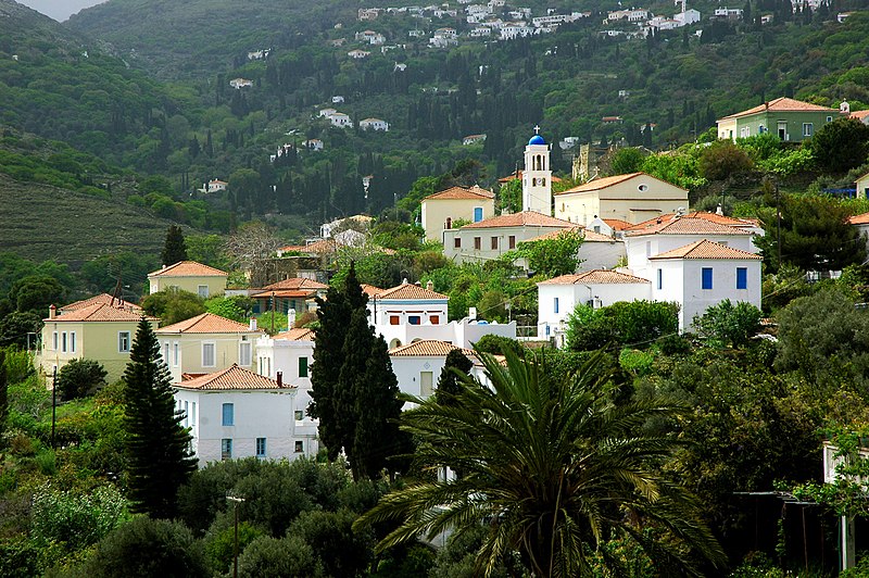 stenies village andros island greece panoramio