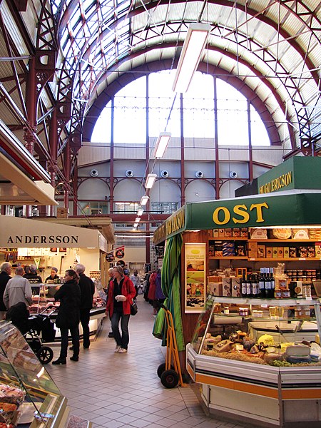 stora saluhallen gbg inne langs vid golvet