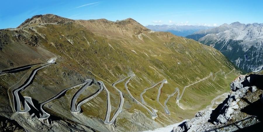 strada del passo dello stelvio