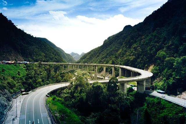 strada panoramica sumatra