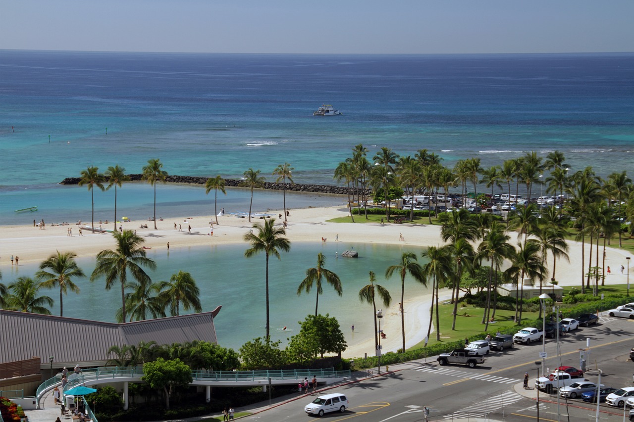 strand hawaii honolulu oahu ferie 1