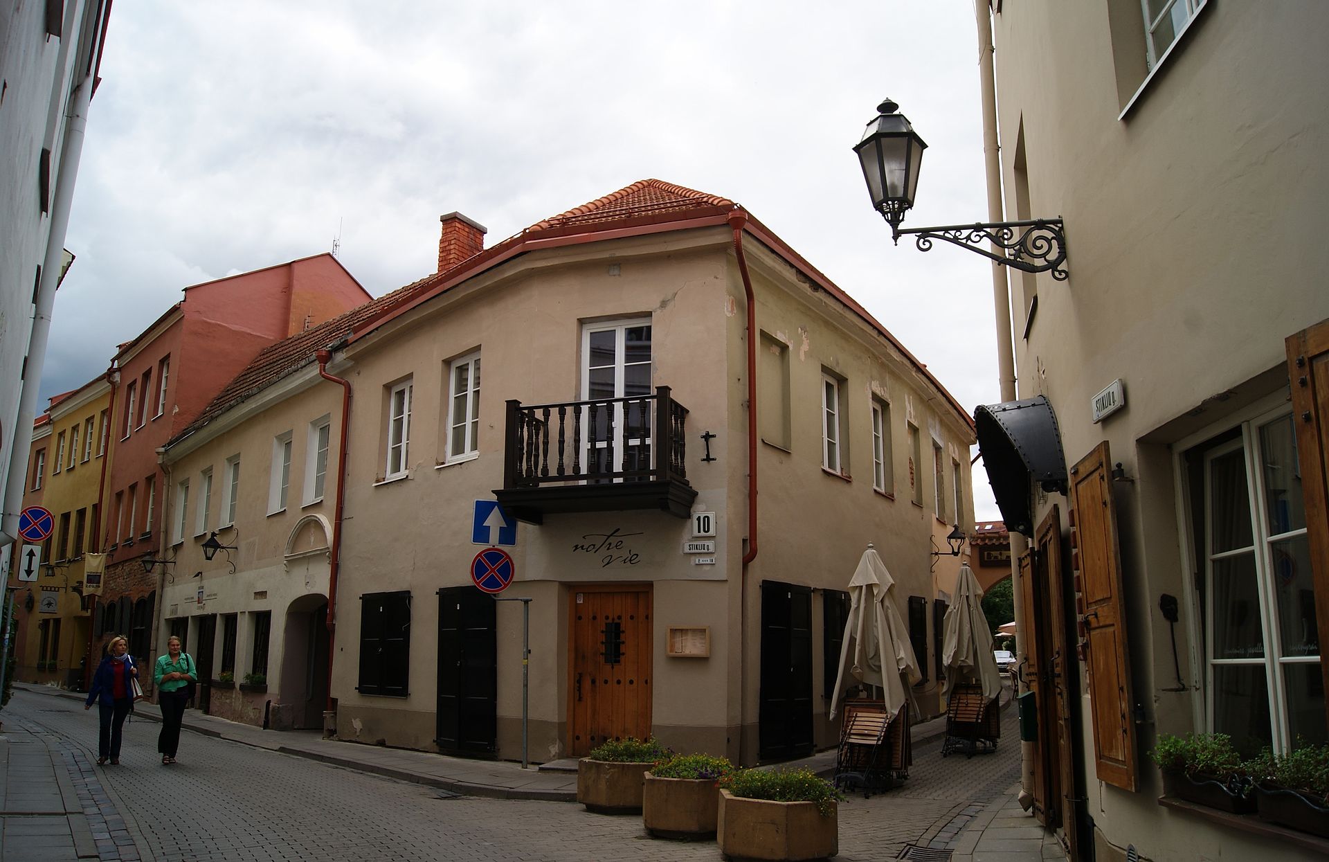 street in jewish district of vilnius 7932085322