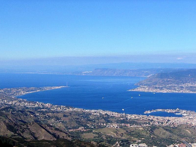 Lo stretto di Messina