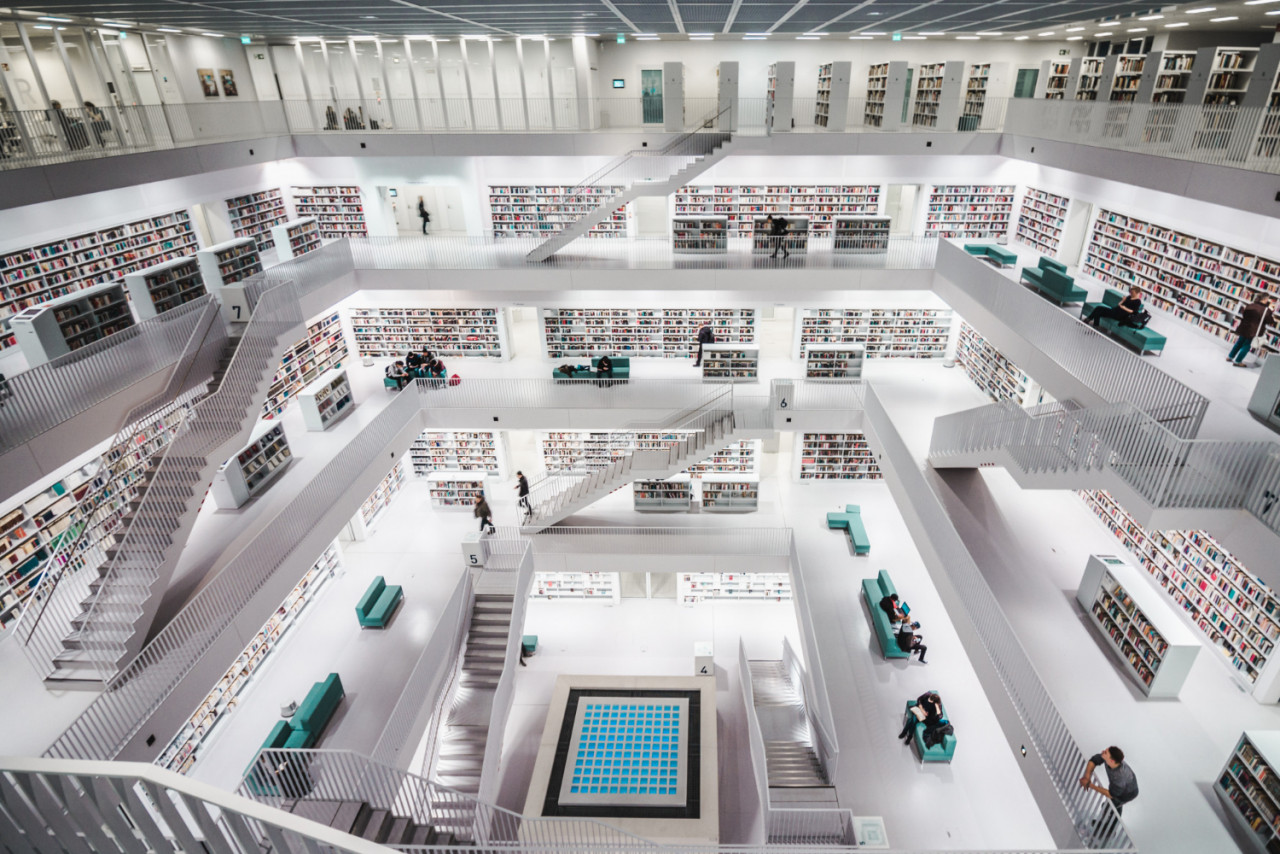 stuttgart germany stuttgart library stadtbiliothek stuttgart germany was opened october 2011