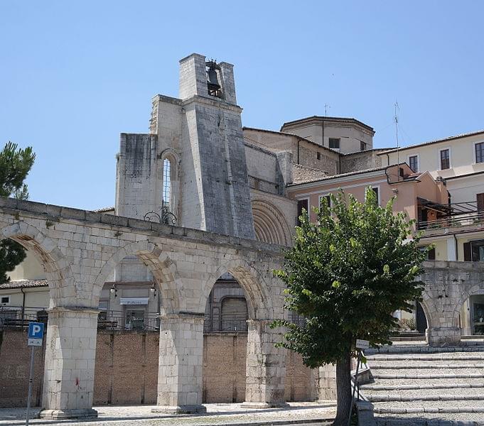 sulmona chiesa di san francesco della scarpa