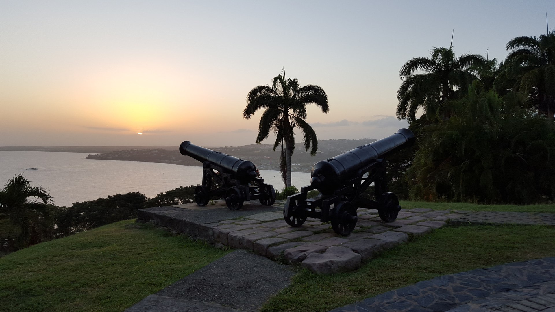 sunset at fort king george 145875999