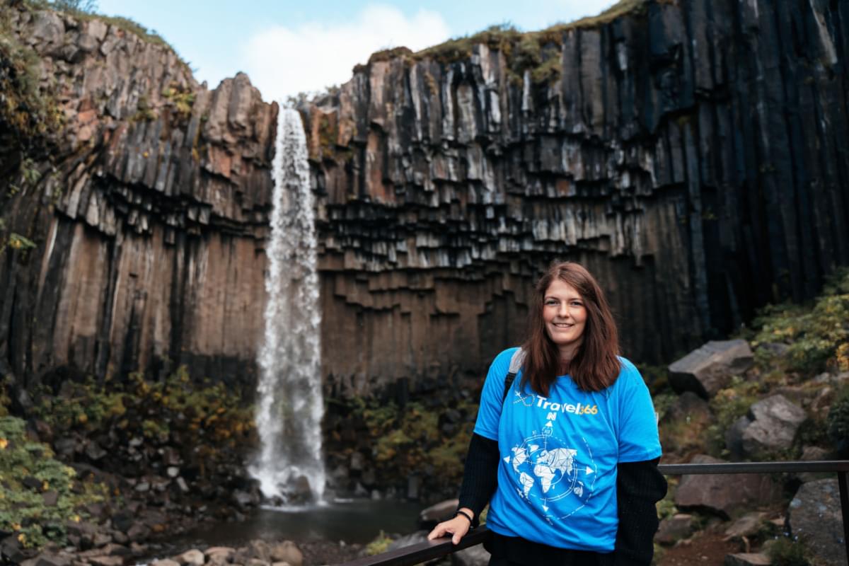 svartifoss cascata islanda