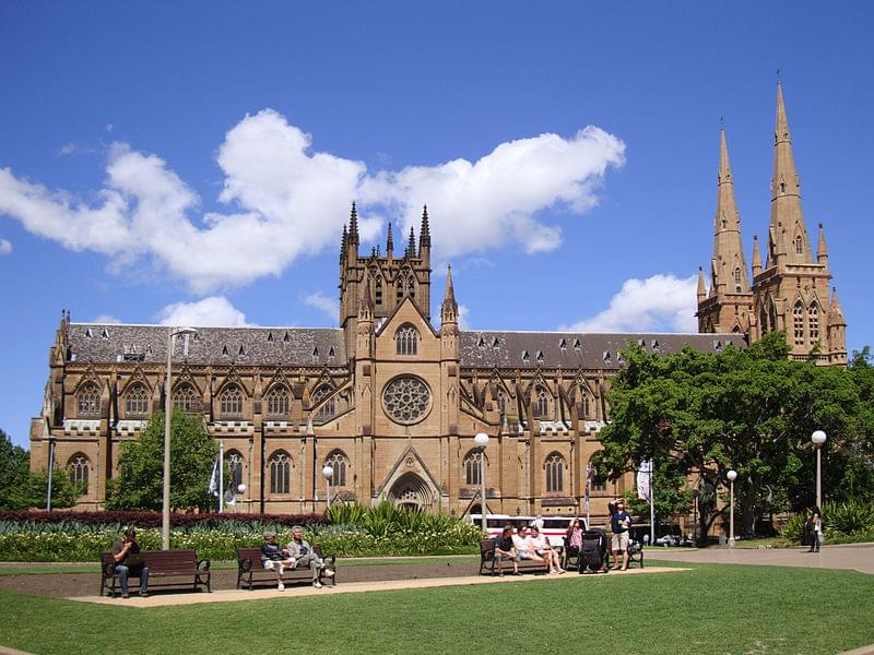 sydney st mary cathedral hyde park