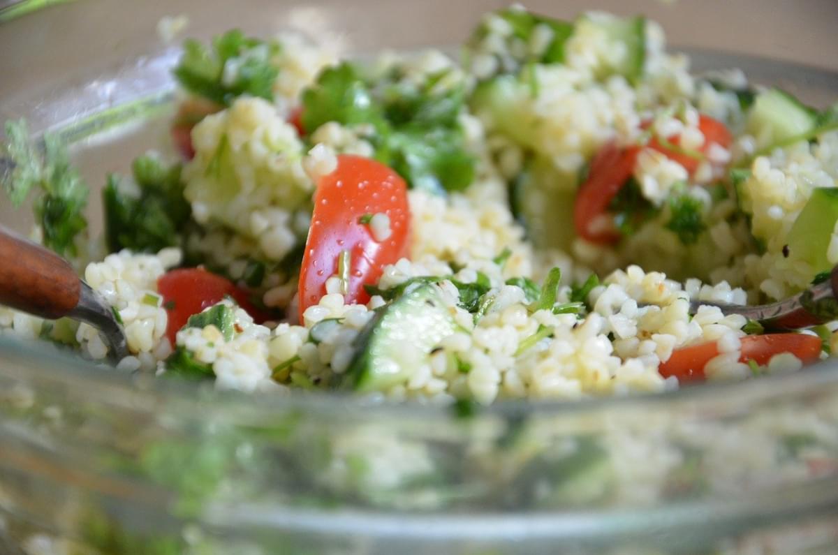 tabbouleh insalata prezzemolo menta