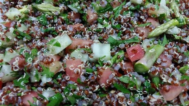 tabbouleh quinoa pranzo 1