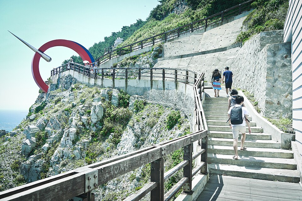 taejongdae in busan south korea