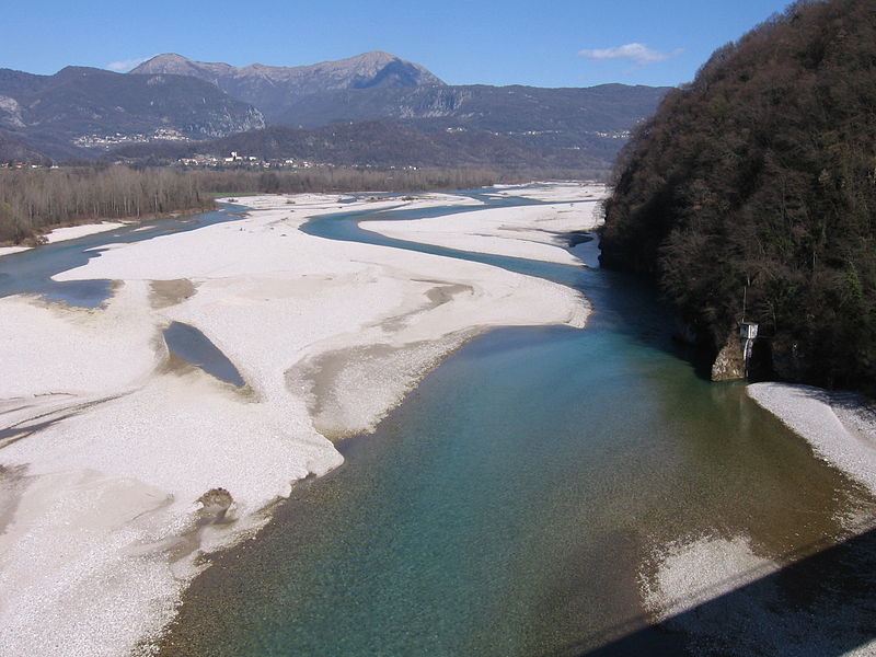 Tagliamento, 170 km