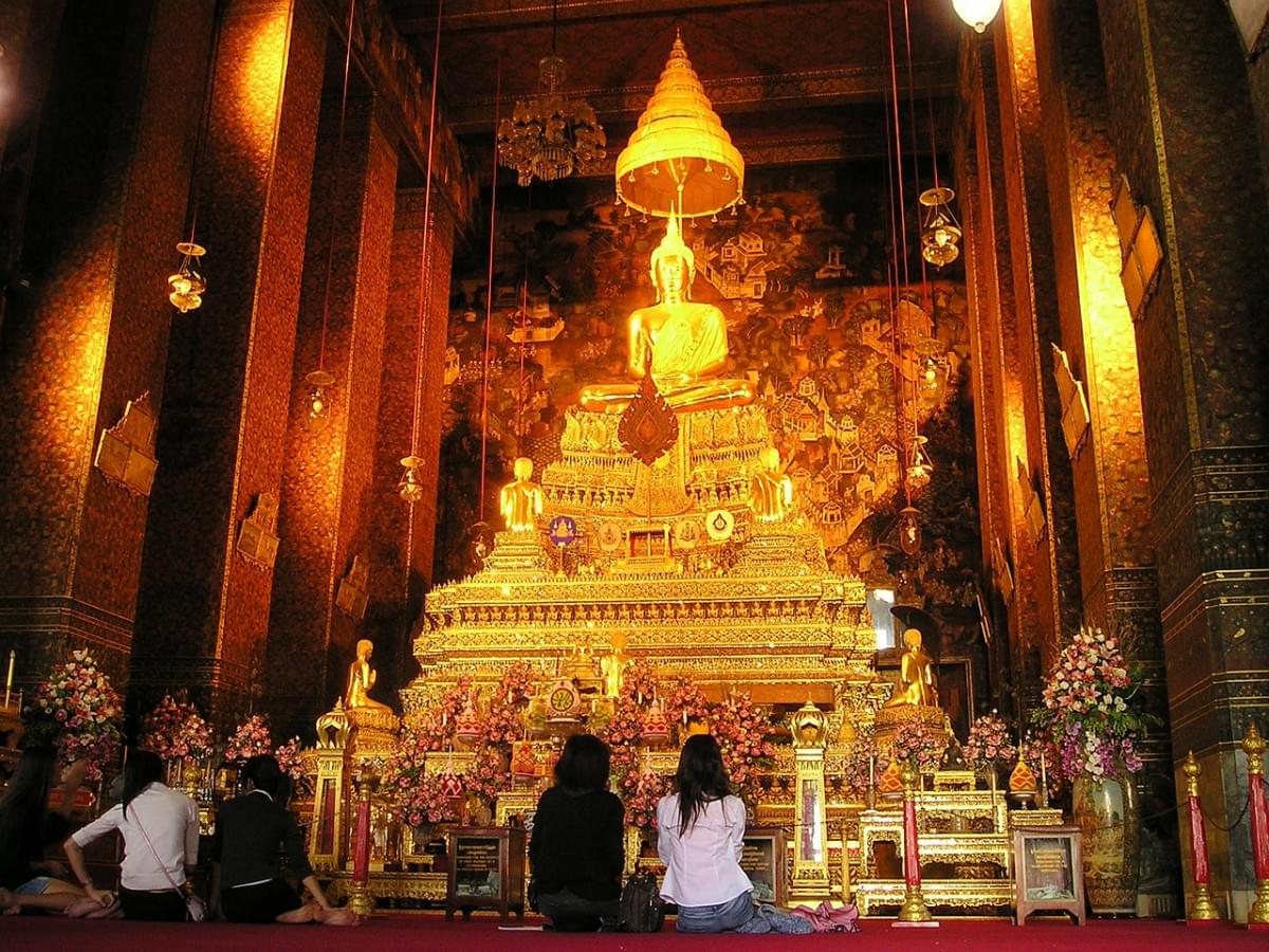 tailandia bangkok tempio santuario wat pho