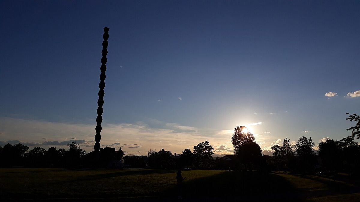 targu jiu l insieme scultoreo brancusi - foto di vlad tamnos