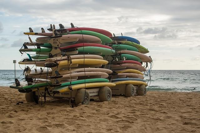 tramonto su manly beach