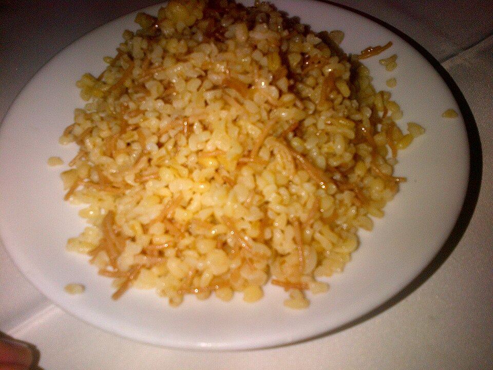 tel sehriyeli bulgur pilav