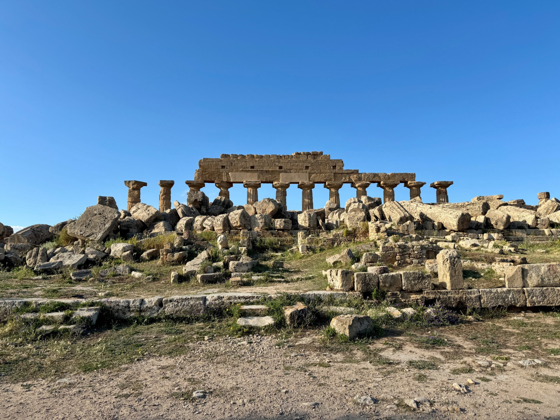 tempio c parco archeologico selinunte