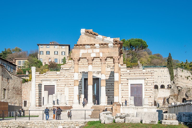 /foto/tempio capitolino piazza del foro brescia