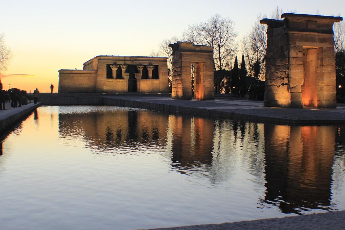 tempio madrid spagna paesaggio 2