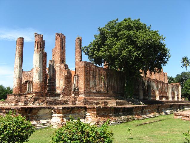 thailand ayutthaya wat thammikarat