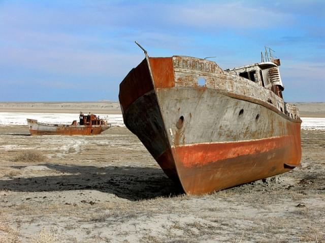 the aral sea