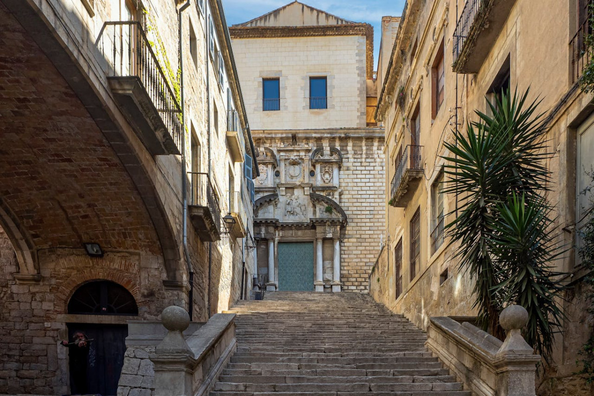 the church of san martin sacosta in gerona spain 1