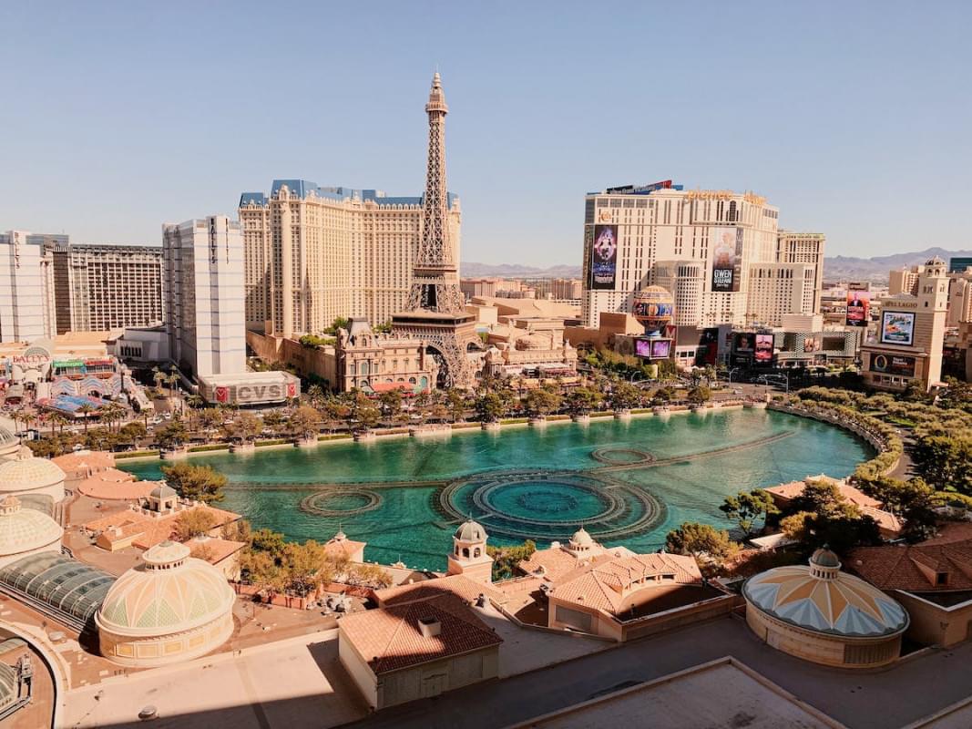 the eiffel tower in las vegas nevada united states 1