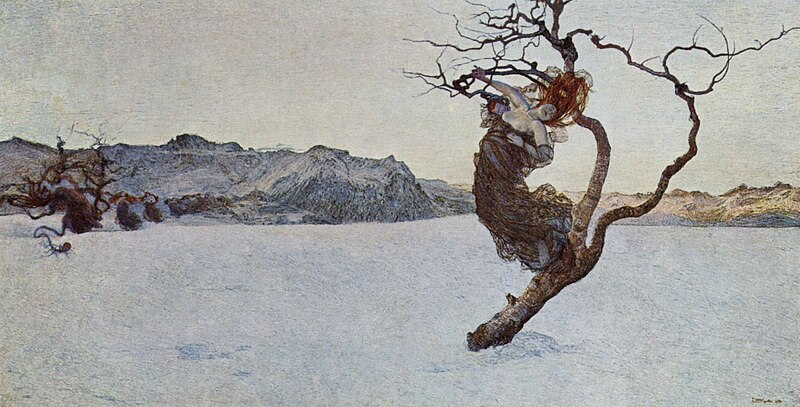 the evil mothers by giovanni segantini