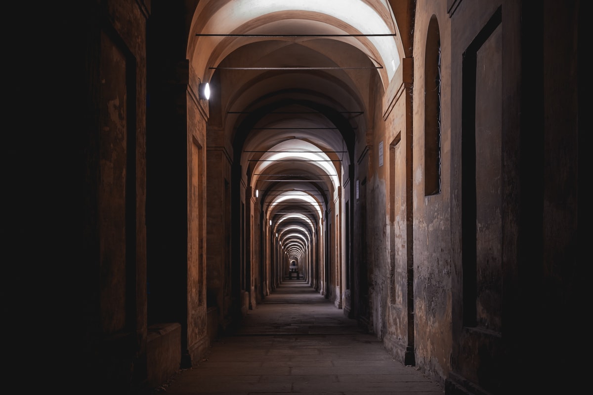 the famous portico that from