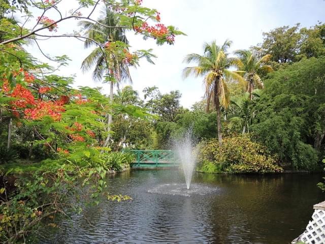 the garden of the groves fountain