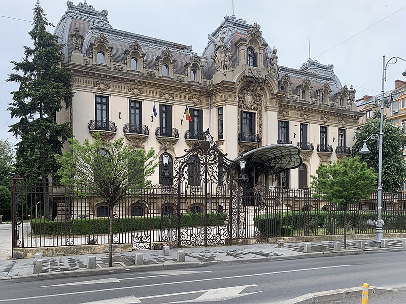 the george enescu museum from bucharest romania 1