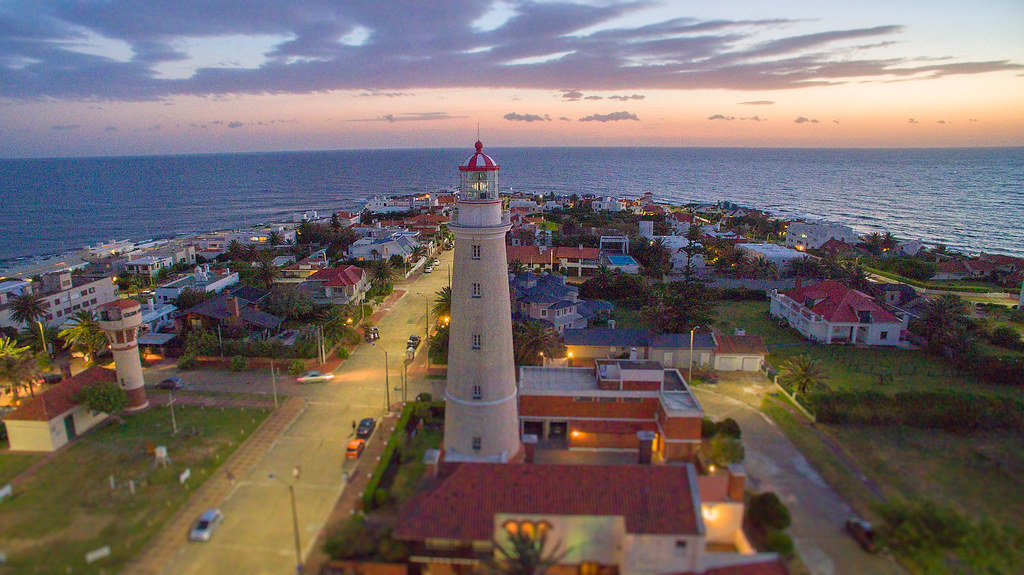the lighthouse of punta del este