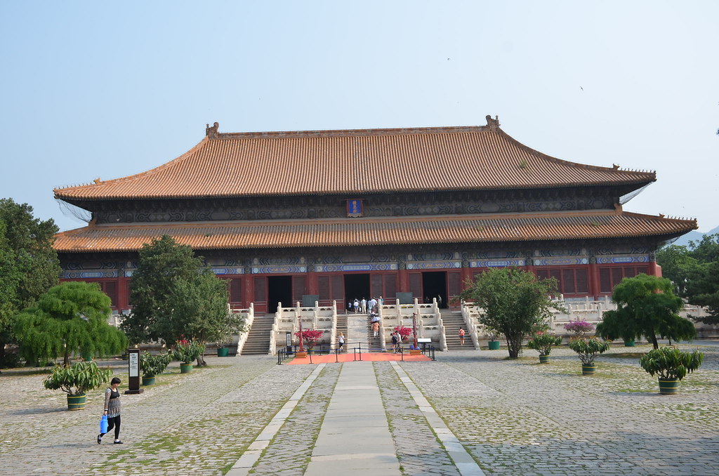 the ling en hall of the changling tomb