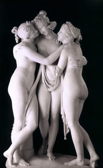 the three graces di canova