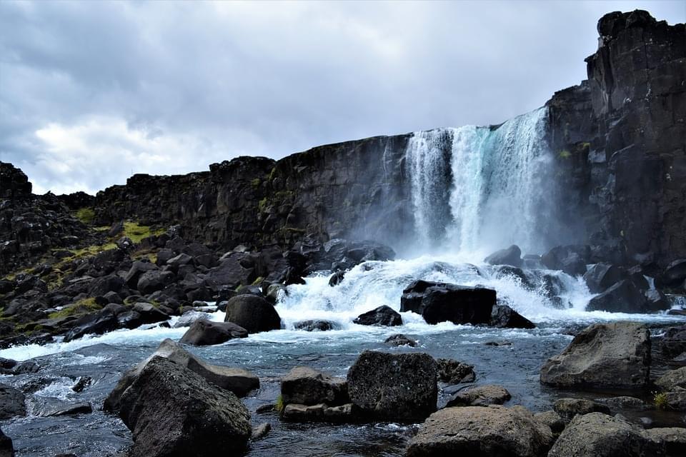 thingvellir national park cascate