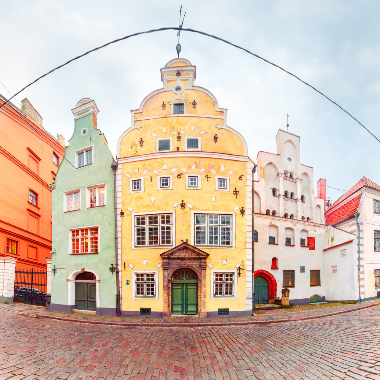 three brothers old town riga latvia