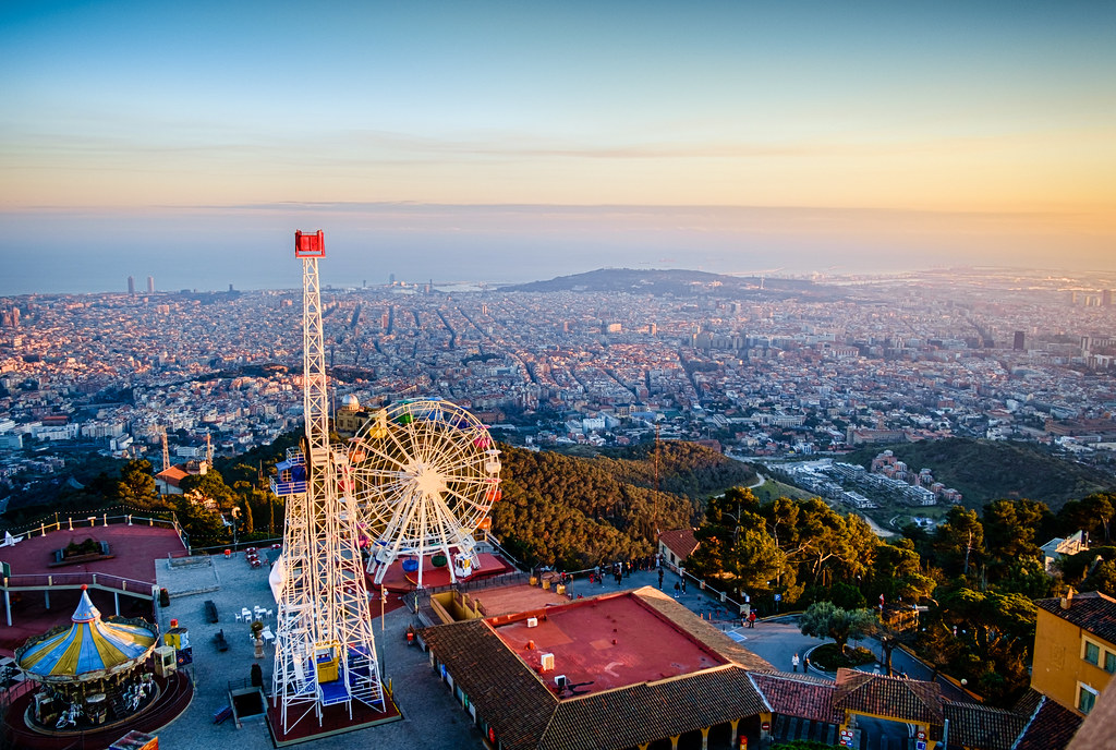 tibidabo view