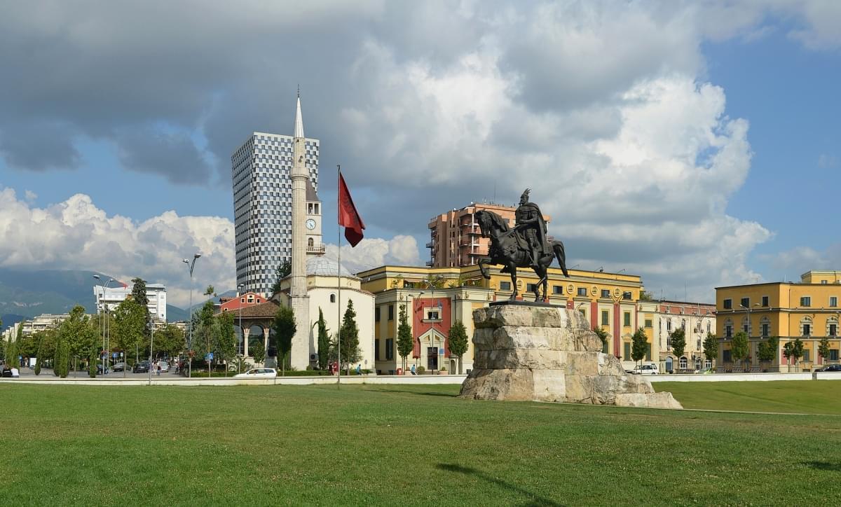 tirana_ _skanderbeg_square_