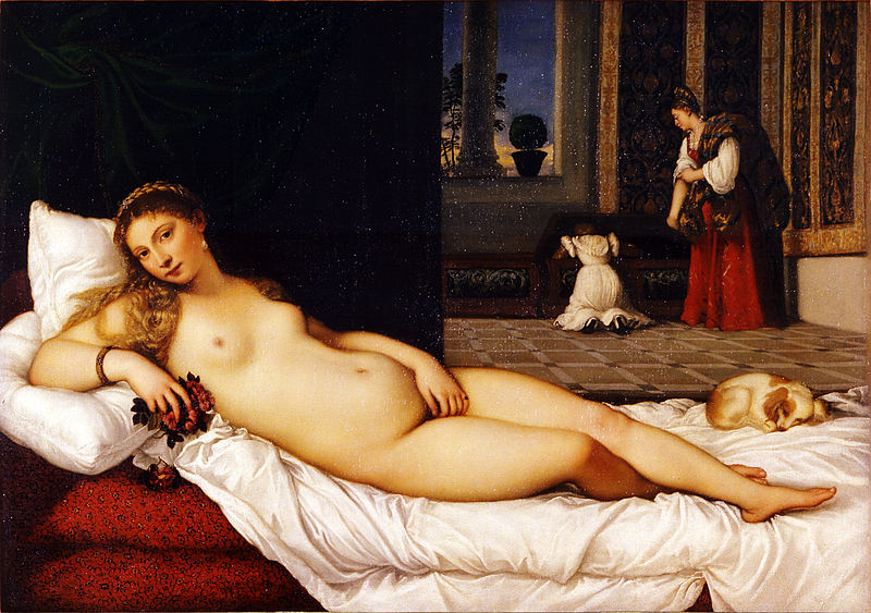 Venere di Urbino, Tiziano