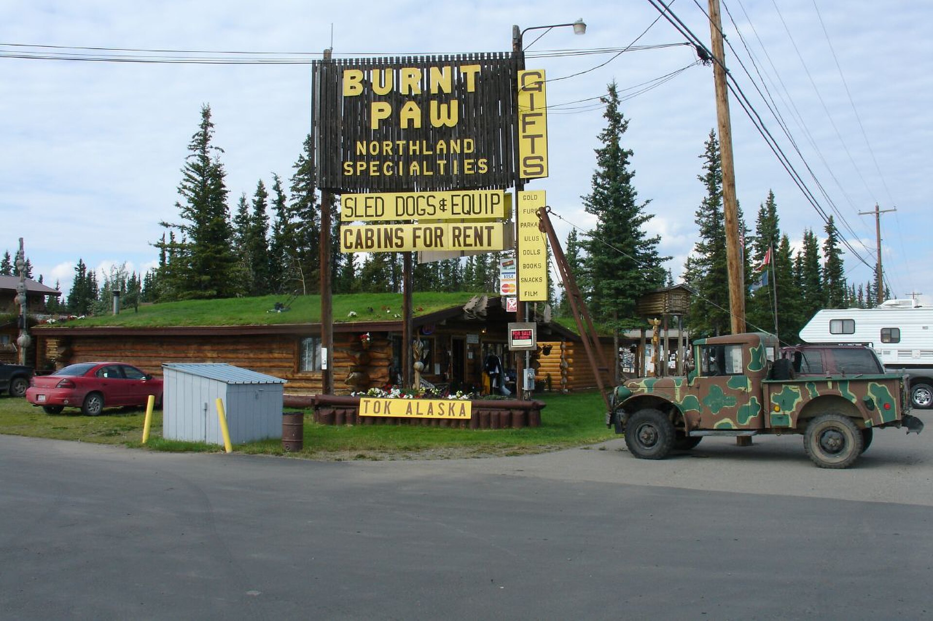 tok alaska burnt paw